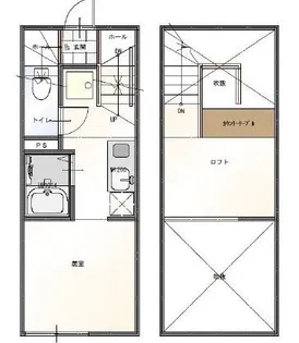 レジディア【2階】の間取り