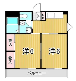 ハイムアベ【3階】の間取り