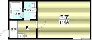 メゾン・ブランシュ【1階】の間取り
