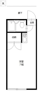 ハイツ酒井【2階】の間取り