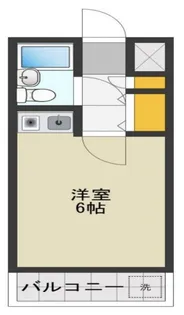 ハイライフ生田【3階】の間取り