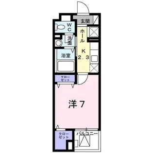 sole di fiore【2階】の間取り