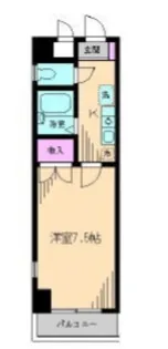 カーサデシノセ【4階】の間取り