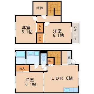 さくら160の間取り