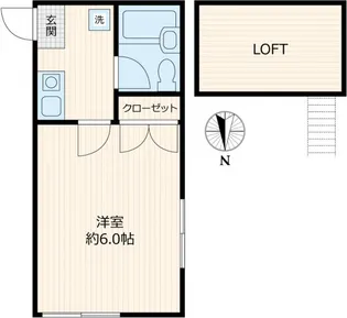 第5メゾンなかざわ【2階】の間取り