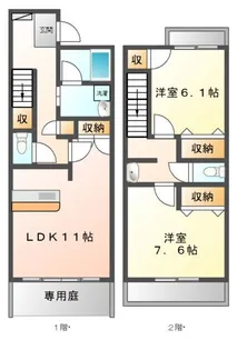 ディアコート【2階】の間取り