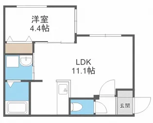 fika(フィーカ)【4階】の間取り