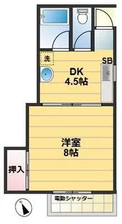 ハウゼリーベ【1階】の間取り