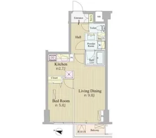 神楽坂南町ハウス【2階】の間取り