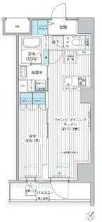 メゾン クロロ【6階】の間取り