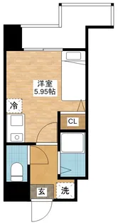 S-FORT長崎興善町【7階】の間取り