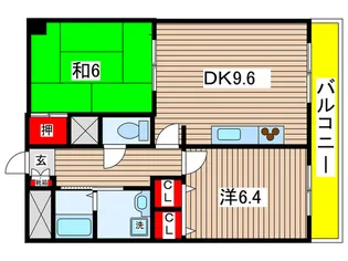 エルマ-ナI【7階】の間取り