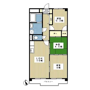 トゥワイス【5階】の間取り