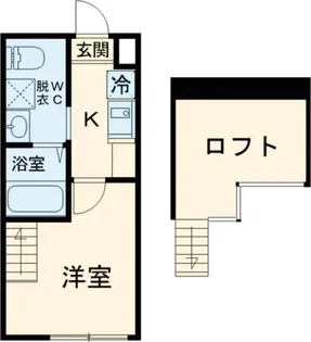 ハルティーニ【2階】の間取り