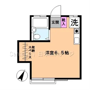 ハイツ田中【1階】の間取り