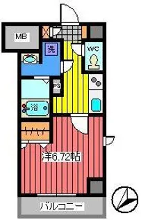 シャルマンCKK【3階】の間取り