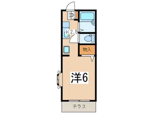 ペガサスハウス【1階】の間取り