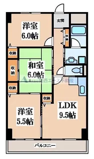 さんさん吉田【3階】の間取り