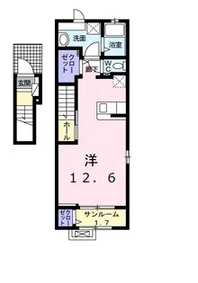 K’sガーデン【2階】の間取り