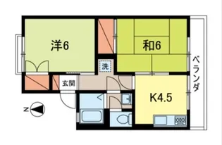 セジュール新高円寺【2階】の間取り