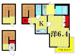 Michiza-ne【1階】の間取り