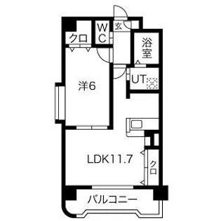 ビクトリア浄水【3階】の間取り
