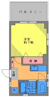 サンルピナスF【3階】の間取り