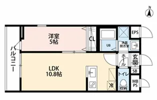 リーブルファイン大宮天沼町【2階】の間取り