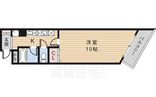 TNG住吉【3階】の間取り