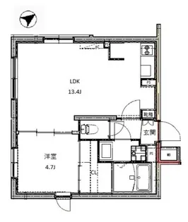CREAL西荻窪II【2階】の間取り
