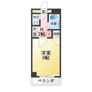 マルモハイツ【2階】の間取り