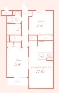Branche【2階】の間取り