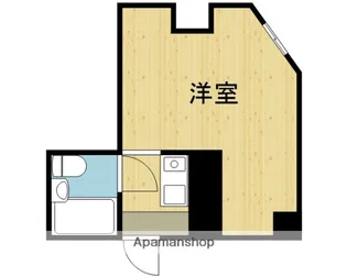 エイチツーオー第六ビル【1階】の間取り