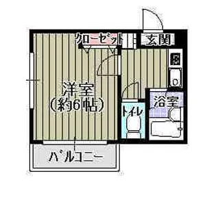 リリーフ美野島【1階】の間取り