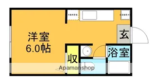 メゾンロバール【1階】の間取り