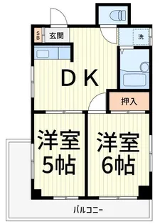 池田マンション【2階】の間取り