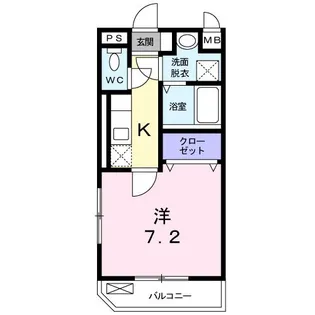ナディエージダ【1階】の間取り