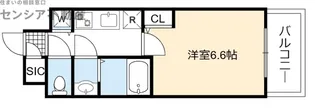 サムティ大阪GRAND EAST.【9階】の間取り