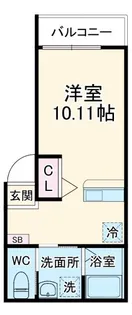 Good Residence新検見川【1階】の間取り
