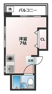 コーポデュエット【3階】の間取り