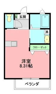 ラ・ヴィータ1号【1階】の間取り