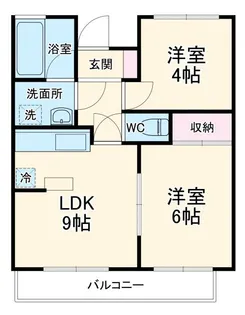 ヴィンテージ桜木町【1階】の間取り