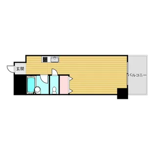 ミールズ江坂【9階】の間取り