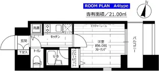 ステージグランデ大森町【7階】の間取り