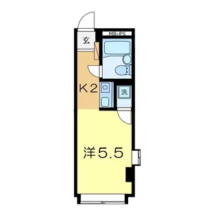 南横浜第一ビル【3階】の間取り
