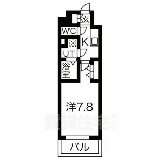 エスリード金山リュクス【12階】の間取り