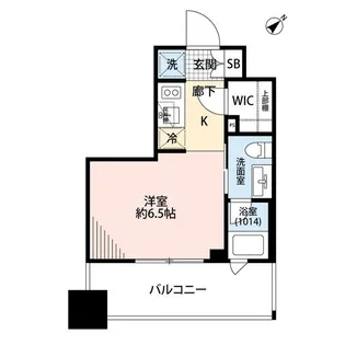 ベルファース水天宮前【4階】の間取り