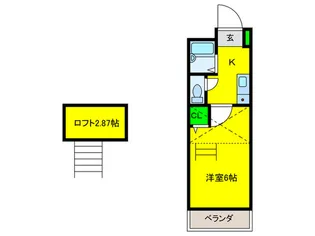 NKハイツ【1階】の間取り