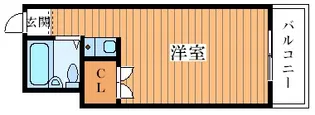 レジデンス野里【2階】の間取り