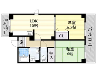 エタプハコネ【3階】の間取り